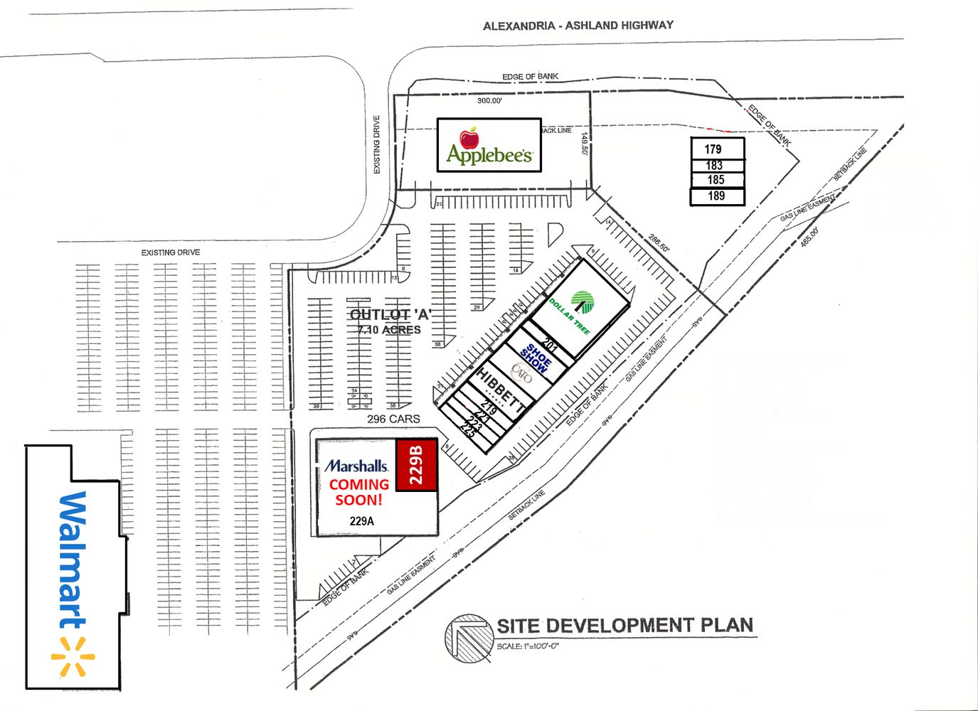 Walmart Retail Plaza: 191 Walmart Way, Maysville, KY 41056